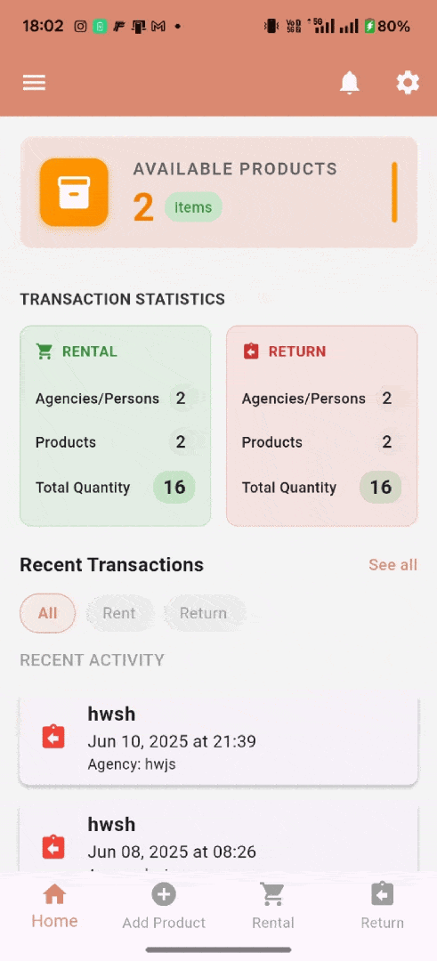 Inventory Management App