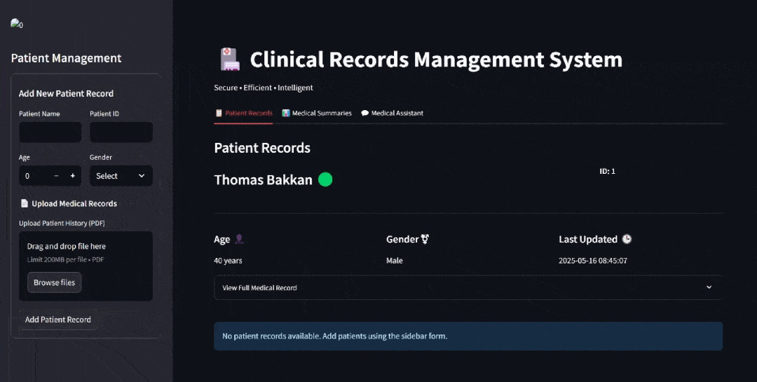Patient Report Summarizer AI
